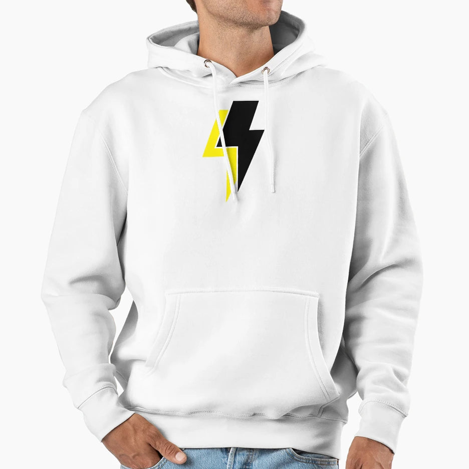 Pop Bolt Hoodie - Fun Novelty Design for Adults - T-Shirt, Sweatshirt, Hoodie