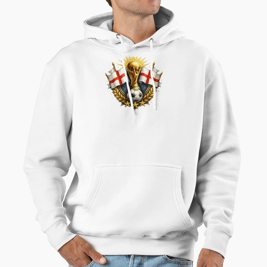 England World Cup Hoodie - Graphic Print Men Women - T-Shirt, Sweatshirt, Hoodie