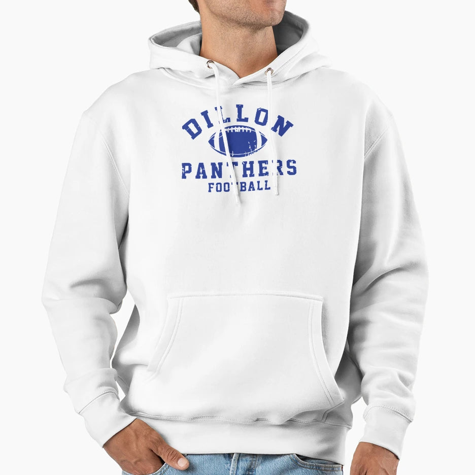 Dillon Panthers Football Hoodie - Fun Novelty Design for Adults - T-Shirt, Sweatshirt, Hoodie