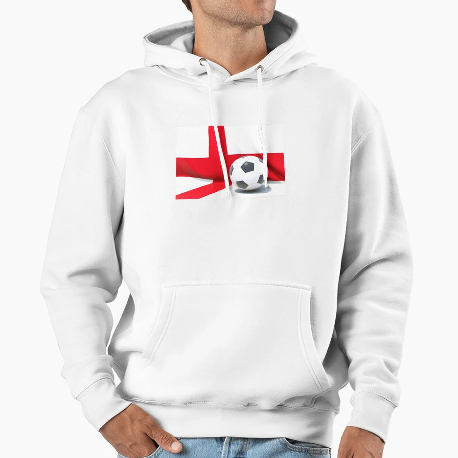 English Football Fan Collection Hoodie - Trendy Graphic for Adults - T-Shirt, Sweatshirt, Hoodie