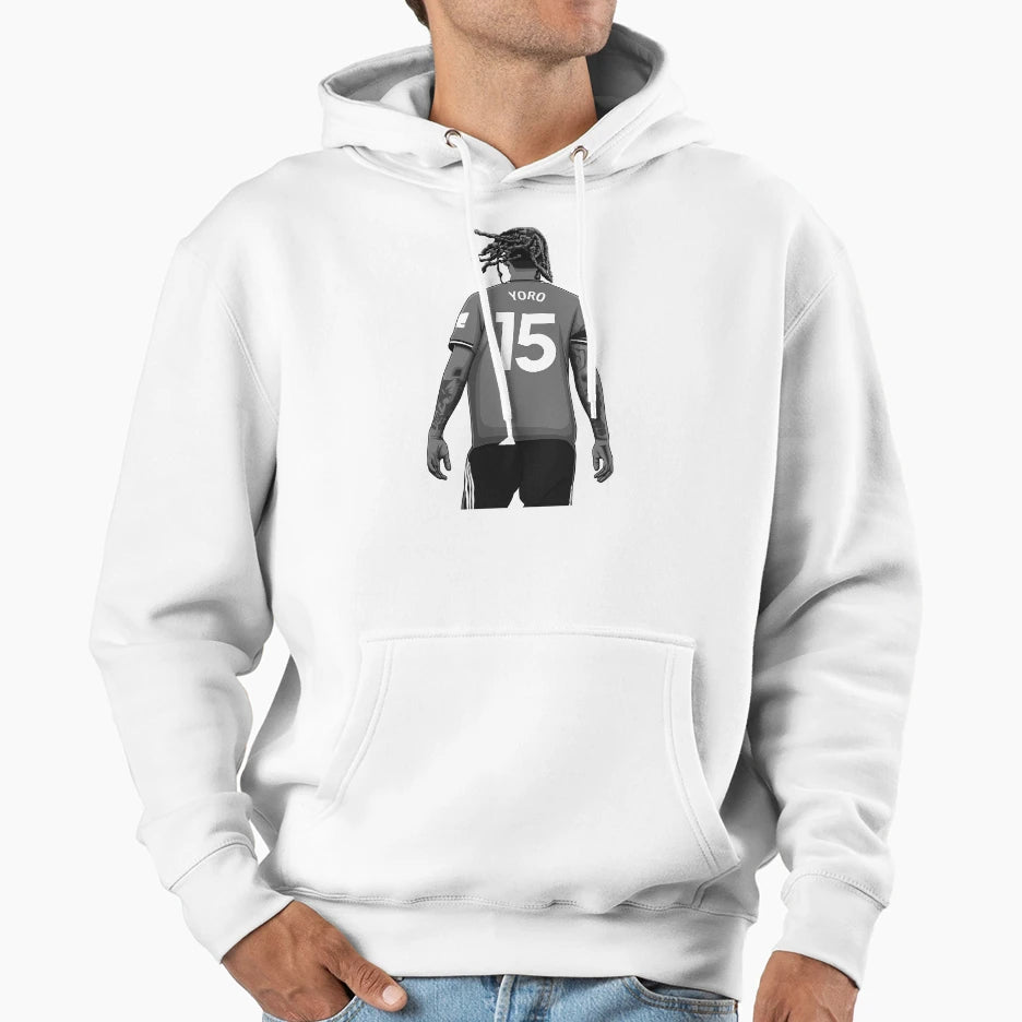 Leny Yoro Black And White Version Hoodie - Casual Everyday Wear Men Women - T-Shirt, Sweatshirt, Hoodie