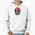 Football Skull Hoodie - Streetwear Style for Adults - T-Shirt, Sweatshirt, Hoodie