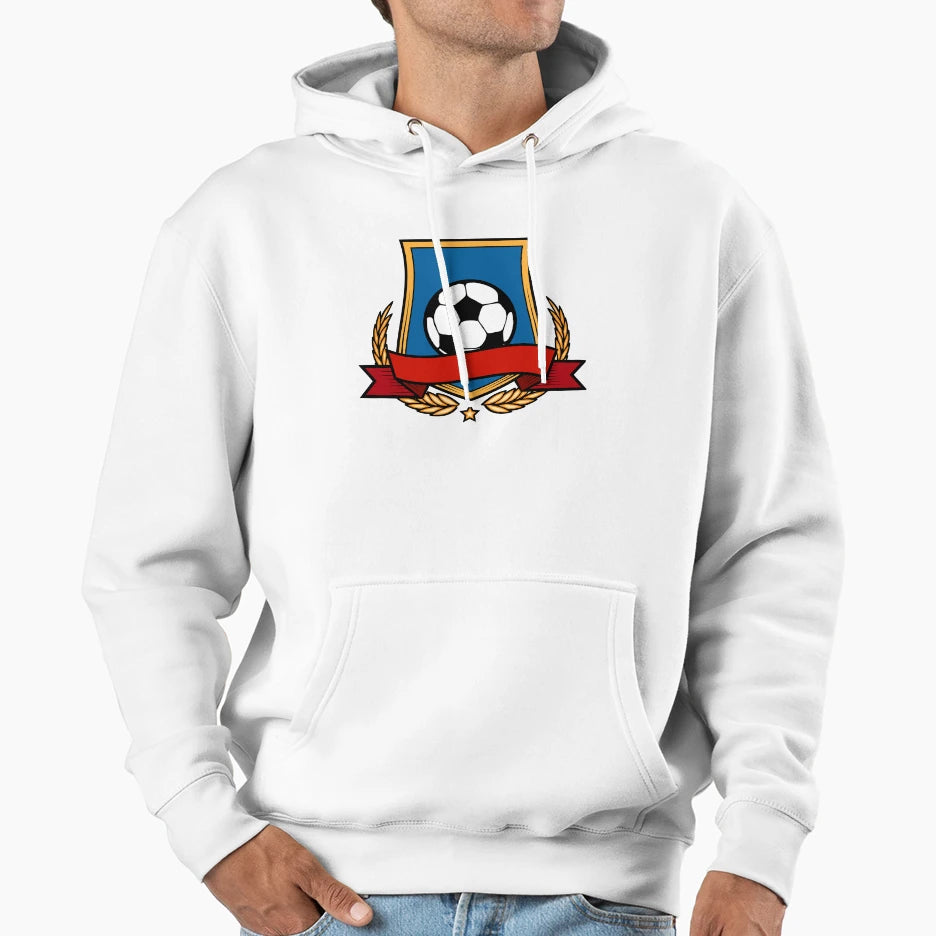 Football Club Emblem Hoodie - Trendy Graphic Unisex - T-Shirt, Sweatshirt, Hoodie