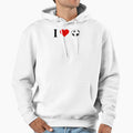 I Love Soccer Hoodie - Casual Everyday Wear for Adults - T-Shirt, Sweatshirt, Hoodie