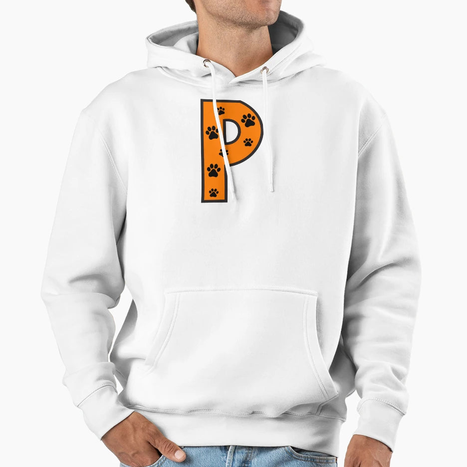 Paw Alphabet Hoodie - Fun Novelty Design Men Women - T-Shirt, Sweatshirt, Hoodie