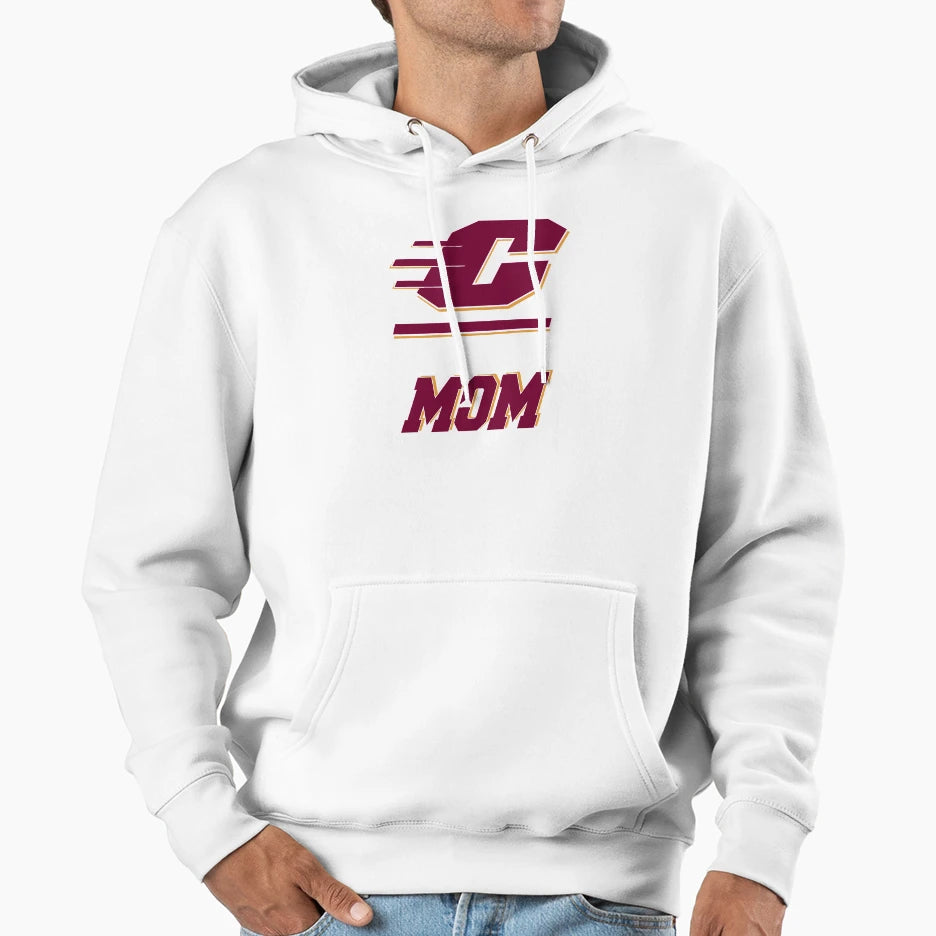 Central Michigan University Mom Happy Hoodie - Unique Graphic Unisex - T-Shirt, Sweatshirt, Hoodie