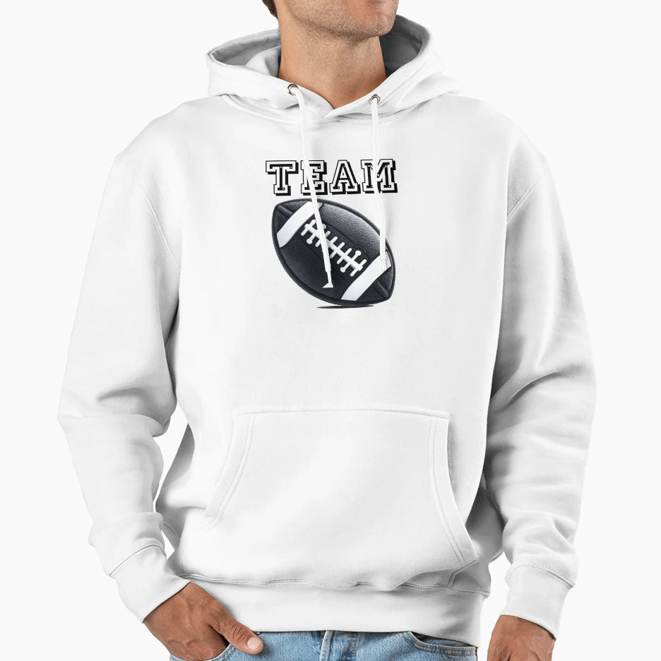 Team Team Team Generic Football Chaos Hoodie - Streetwear Style Unisex - T-Shirt, Sweatshirt, Hoodie