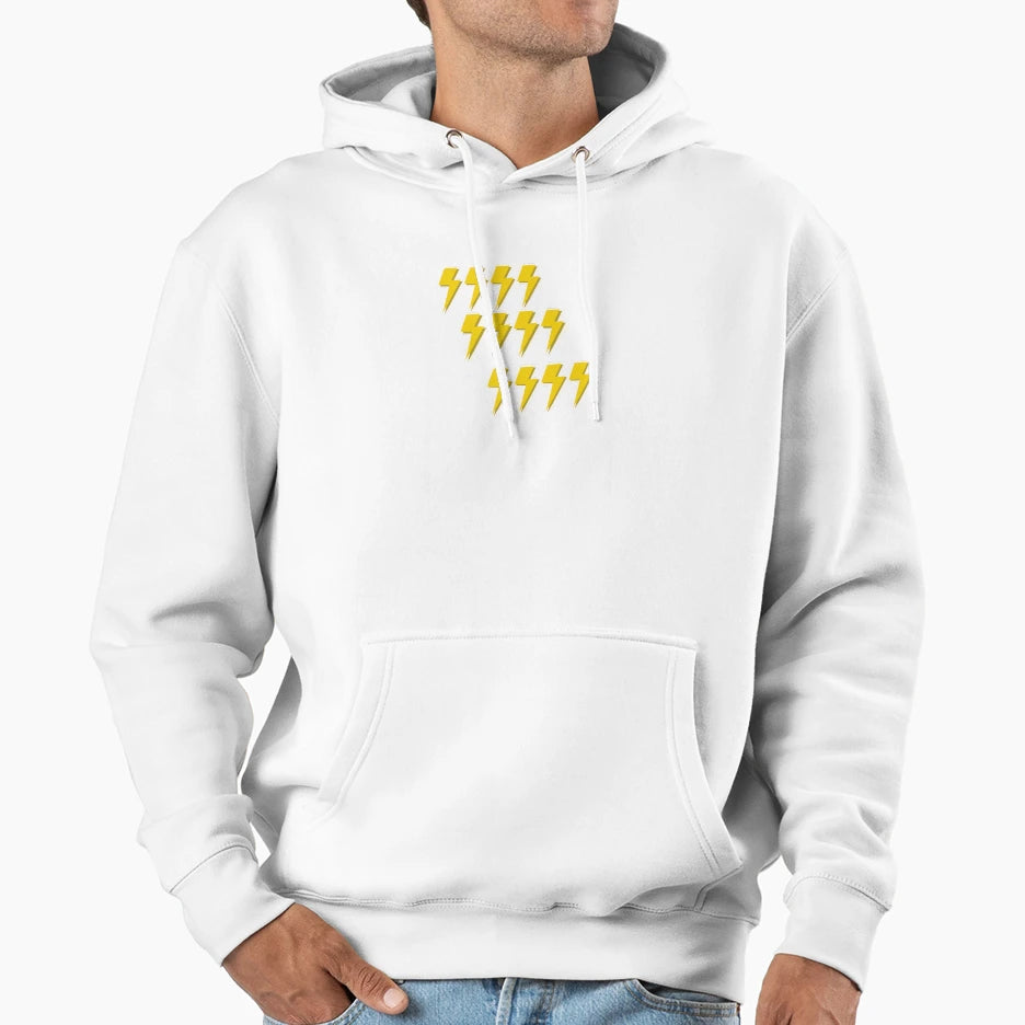 Lightening Bolts Hoodie - Streetwear Style Men Women - T-Shirt, Sweatshirt, Hoodie
