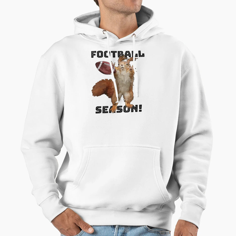 Football Season Hoodie - Graphic Print Unisex - T-Shirt, Sweatshirt, Hoodie