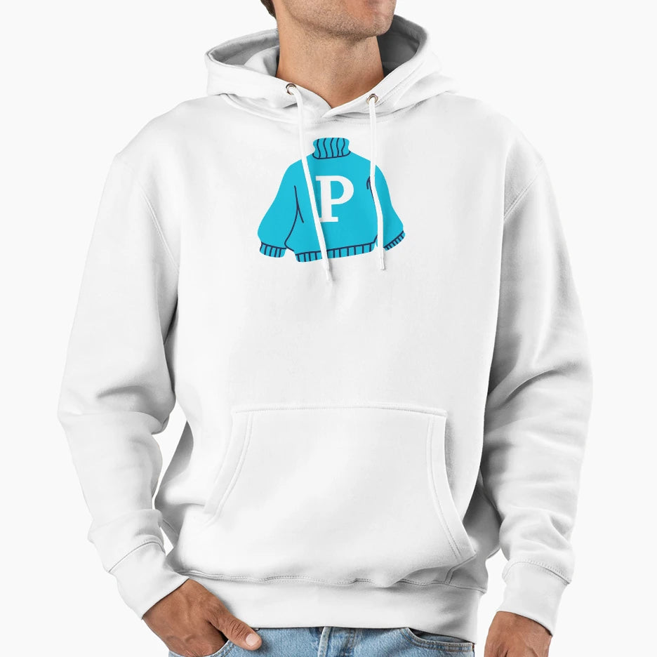 Letter Hoodie - Casual Everyday Wear Men Women - T-Shirt, Sweatshirt, Hoodie