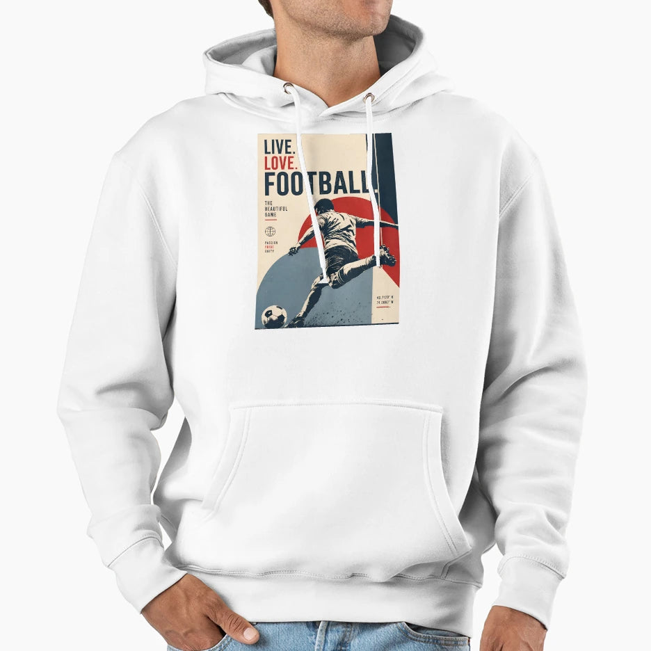 Soccer T-Shirt - Graphic Print Unisex - T-Shirt, Sweatshirt, Hoodie