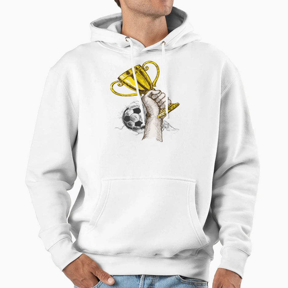 Winner Trophy Hoodie - Aesthetic Graphic for Adults - T-Shirt, Sweatshirt, Hoodie