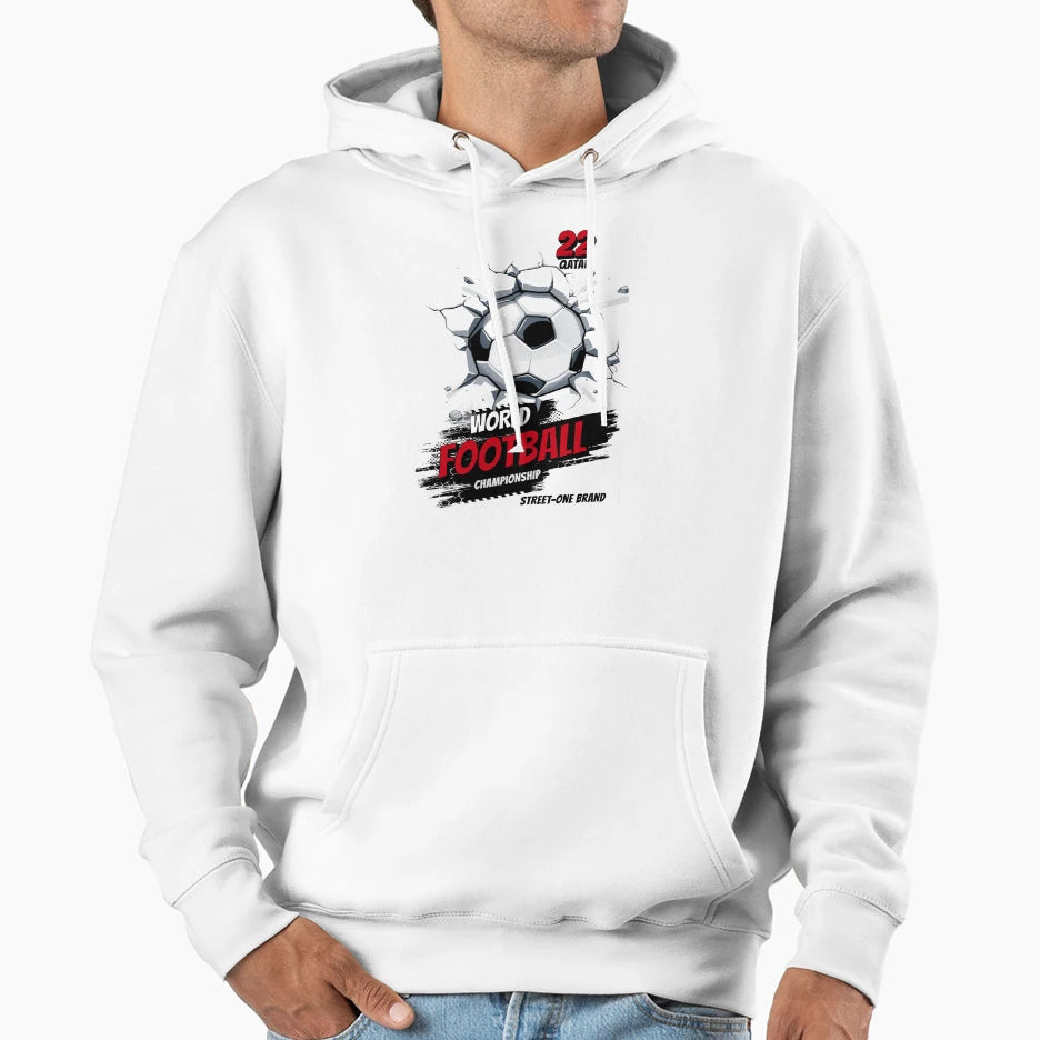 World Football Championship Street Hoodie - Streetwear Style for Adults - T-Shirt, Sweatshirt, Hoodie