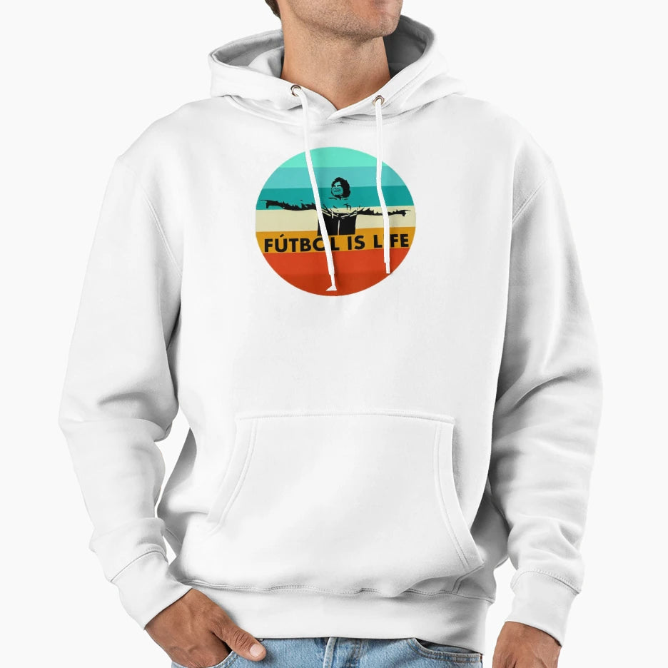 Who Loves Music And Futbol Is Make Hoodie - Novelty Apparel for Adults - T-Shirt, Sweatshirt, Hoodie