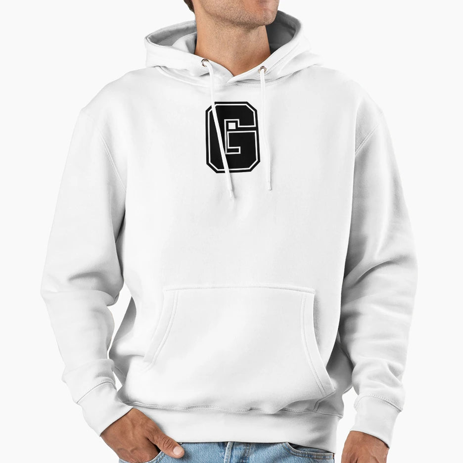 Letter G Hoodie - Trendy Graphic Unisex - T-Shirt, Sweatshirt, Hoodie