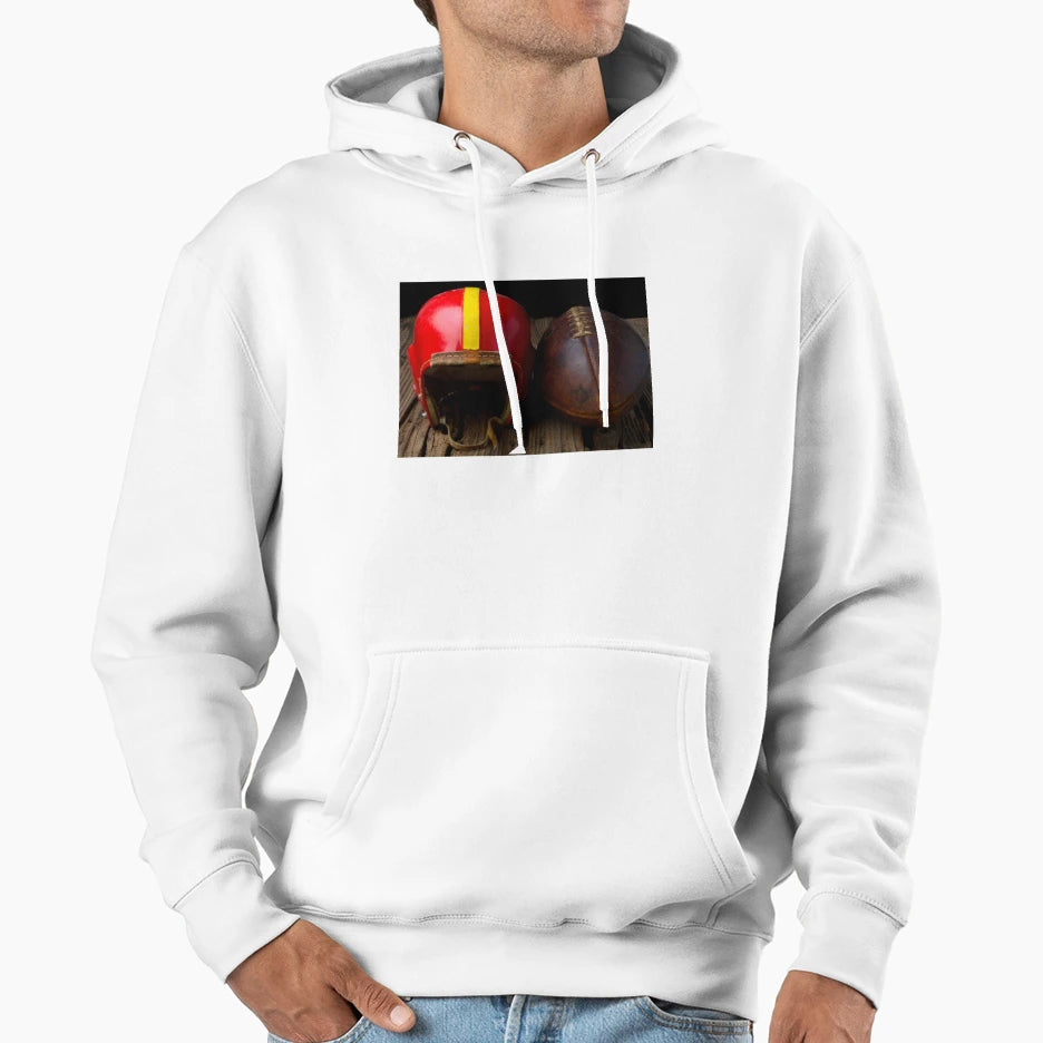 Love Football Hoodie - Novelty Apparel Unisex - T-Shirt, Sweatshirt, Hoodie
