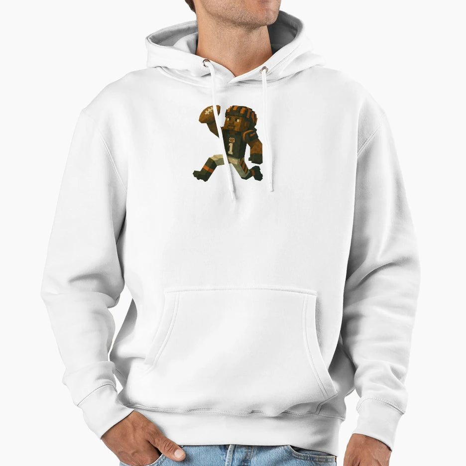 Blocky Chase Hoodie - Unique Graphic Unisex - T-Shirt, Sweatshirt, Hoodie