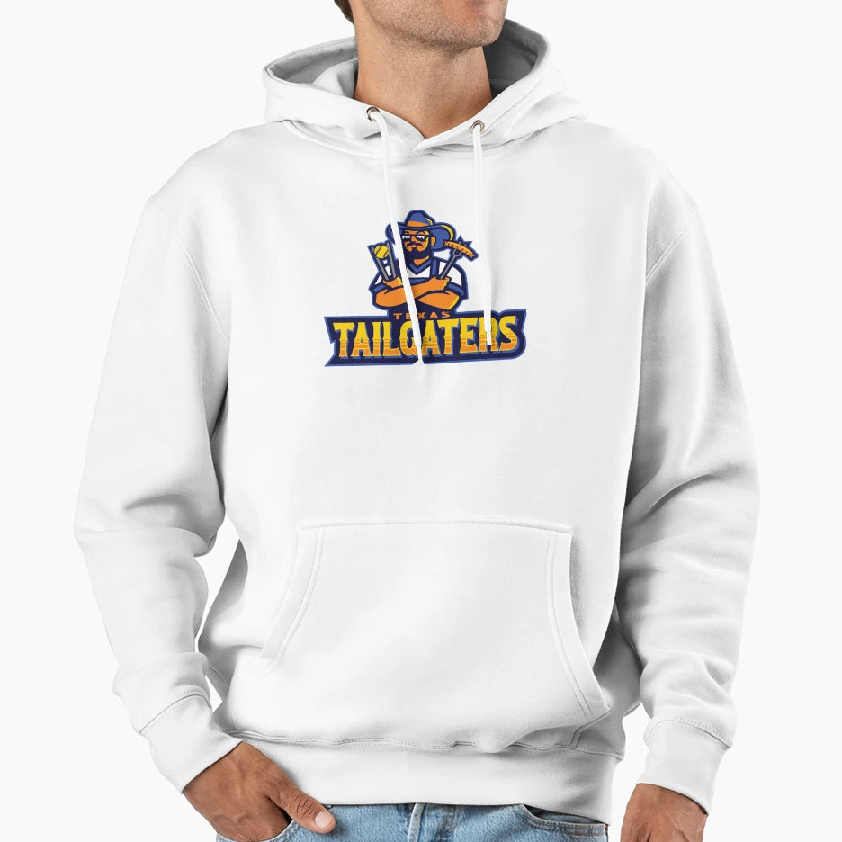 Texas Tailgaters Bbq And Sports Hoodie - Aesthetic Graphic for Adults - T-Shirt, Sweatshirt, Hoodie