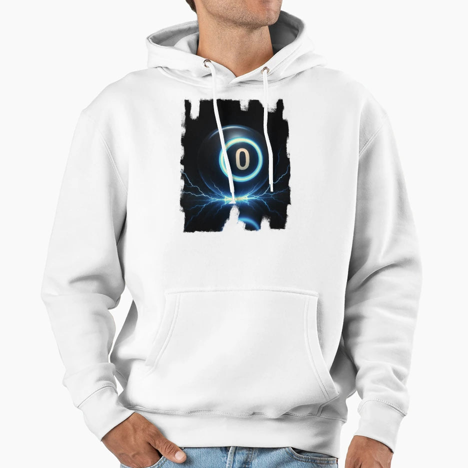 Zero Energy Billiard Ball Hoodie - Custom Art Print Men Women - T-Shirt, Sweatshirt, Hoodie
