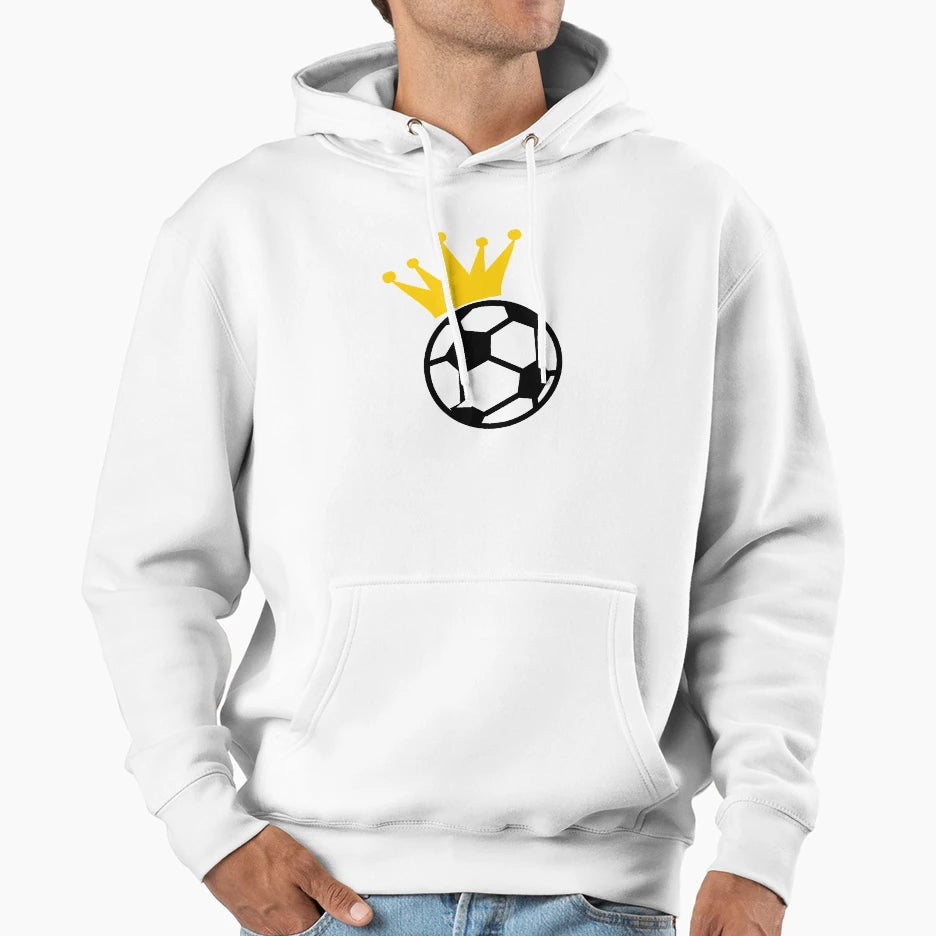 Football Footballer Hoodie - Custom Art Print Men Women - T-Shirt, Sweatshirt, Hoodie