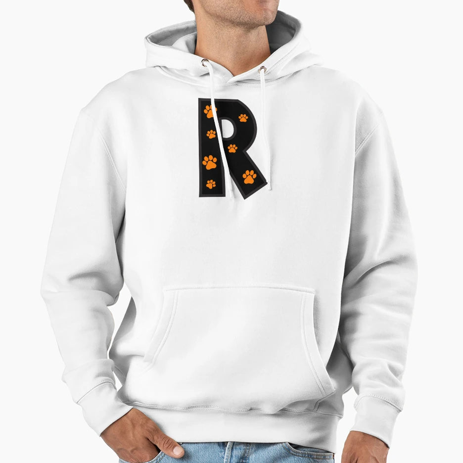 Paw Alphabet Hoodie - Fun Novelty Design Unisex - T-Shirt, Sweatshirt, Hoodie