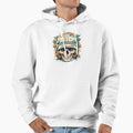 Helmet Skull Hoodie - Graphic Print Unisex - T-Shirt, Sweatshirt, Hoodie