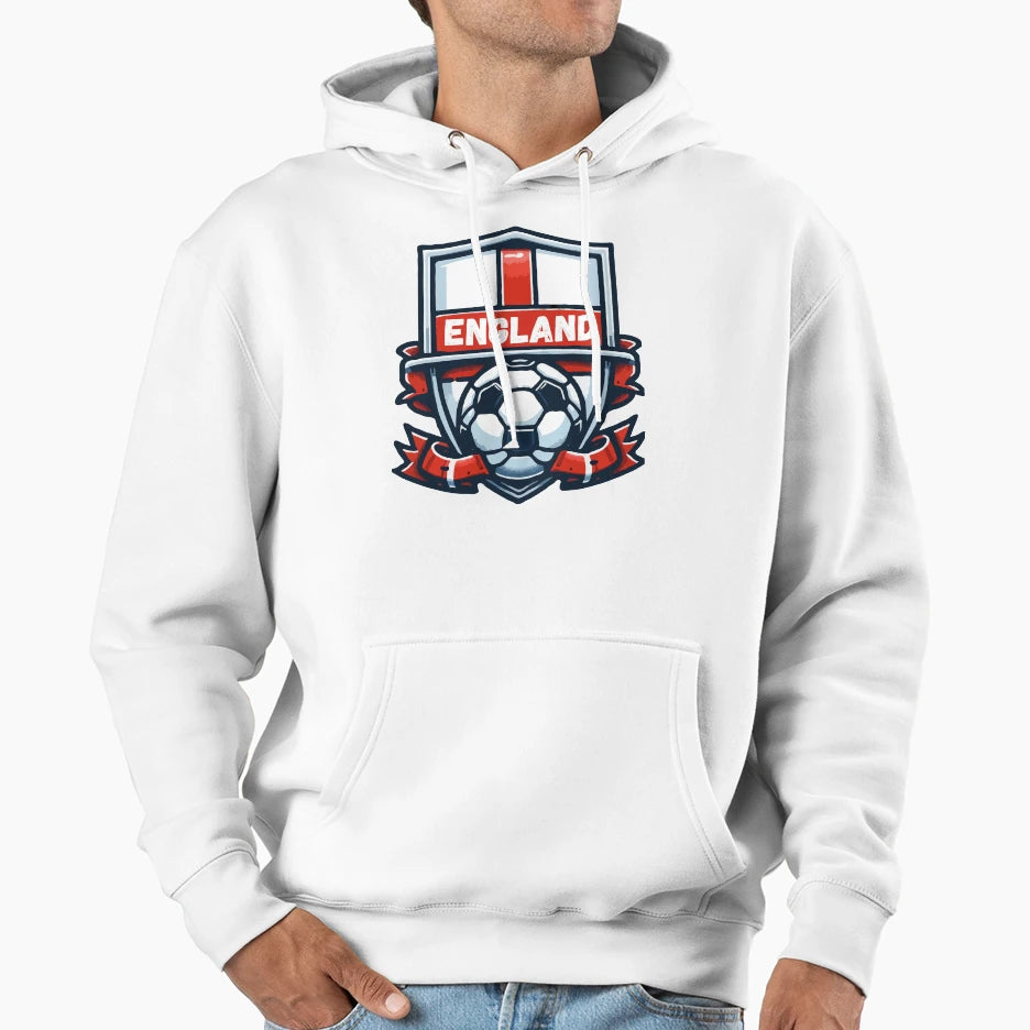 England Football Hoodie - Aesthetic Graphic for Adults - T-Shirt, Sweatshirt, Hoodie