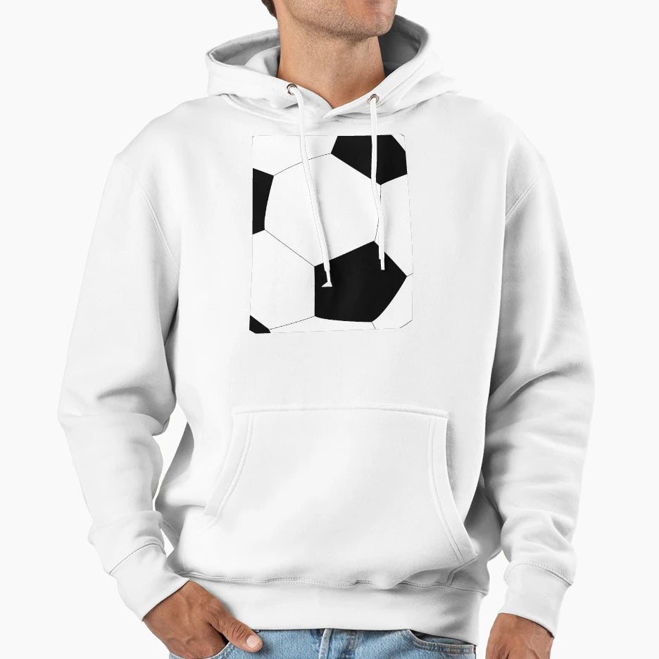 Soccer Ball Football Hoodie - Fun Novelty Design Unisex - T-Shirt, Sweatshirt, Hoodie