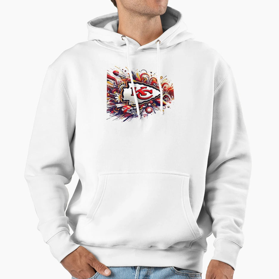 Kc Chiefs Football Hoodie - Unique Graphic for Adults - T-Shirt, Sweatshirt, Hoodie