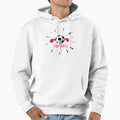 Football Hoodie - Minimalist Print for Adults - T-Shirt, Sweatshirt, Hoodie