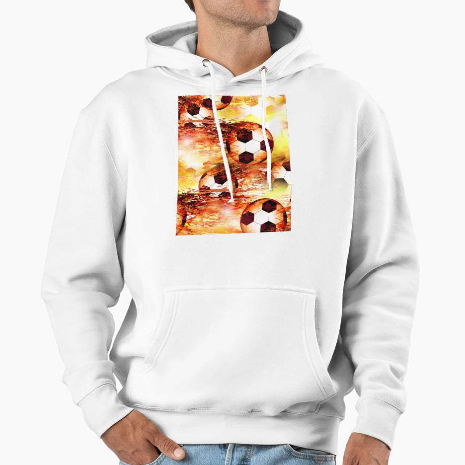Football Soccer Ball Extreme Sports Hoodie - Streetwear Style Unisex - T-Shirt, Sweatshirt, Hoodie
