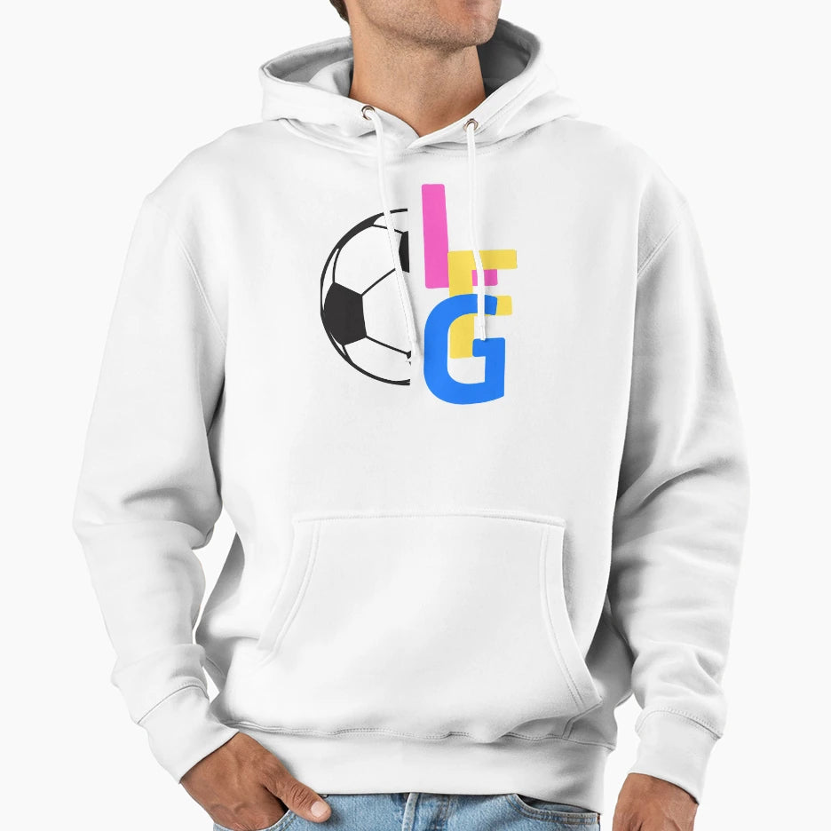 Lfg Lets Go Soccer Gameday Sports Battle Hoodie - Custom Art Print Unisex - T-Shirt, Sweatshirt, Hoodie