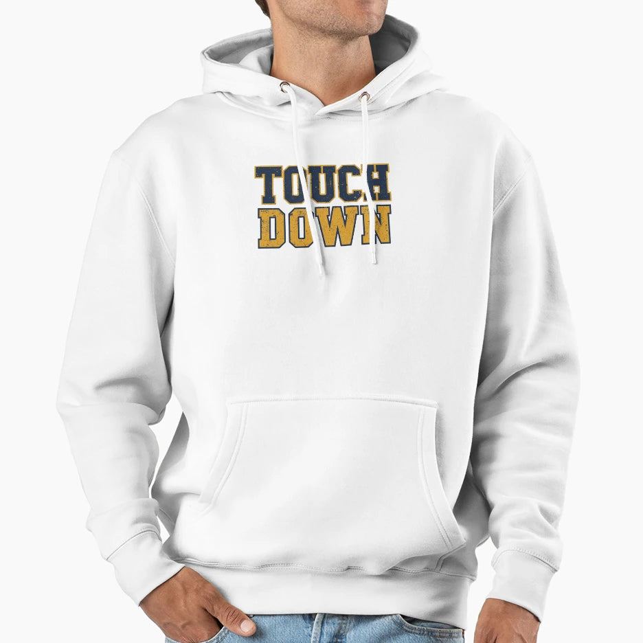 Touch Down Hoodie - Unique Graphic for Adults - T-Shirt, Sweatshirt, Hoodie