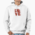 Love Football Hoodie - Casual Everyday Wear for Adults - T-Shirt, Sweatshirt, Hoodie