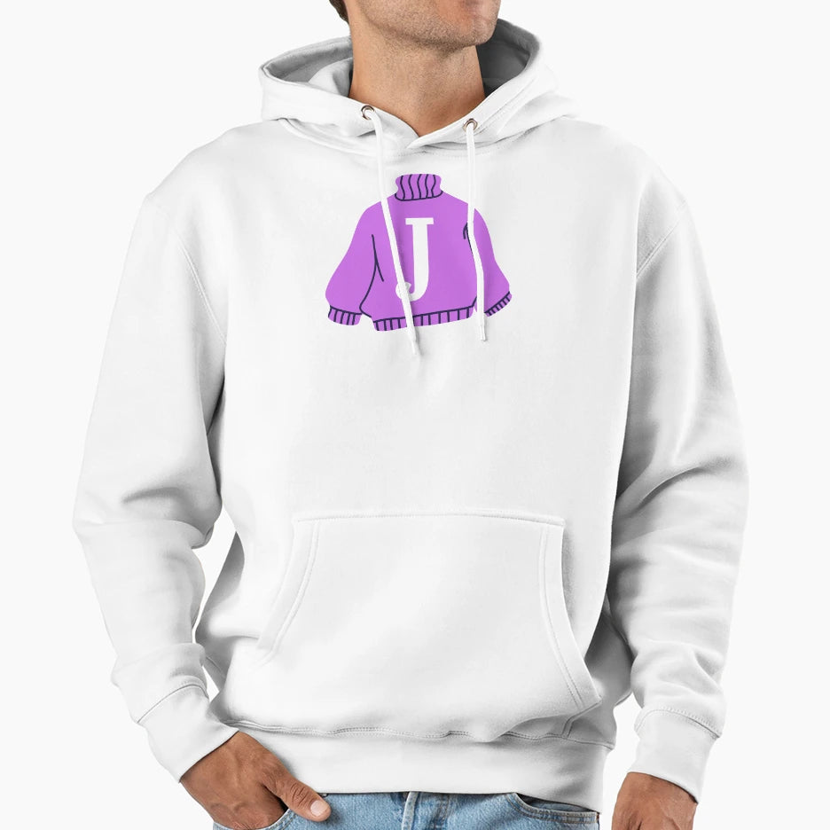Letter Hoodie - Casual Everyday Wear Unisex - T-Shirt, Sweatshirt, Hoodie