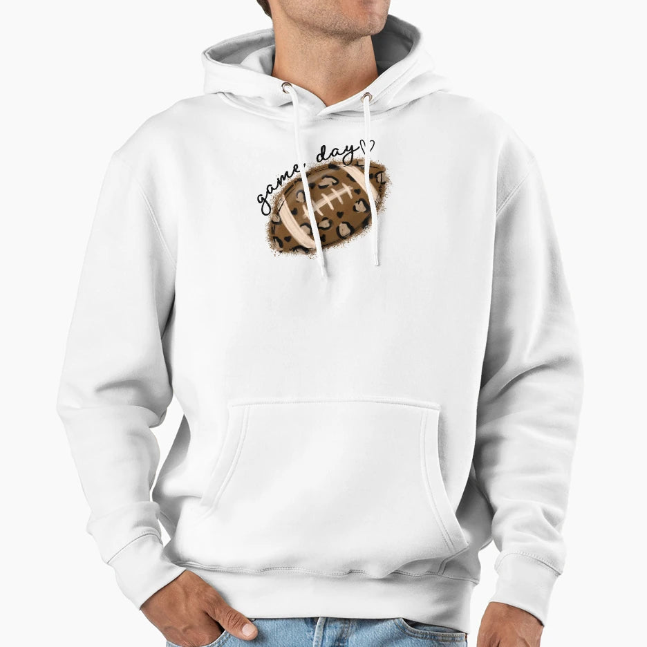 Football Game Day Hoodie - Trendy Graphic Unisex - T-Shirt, Sweatshirt, Hoodie