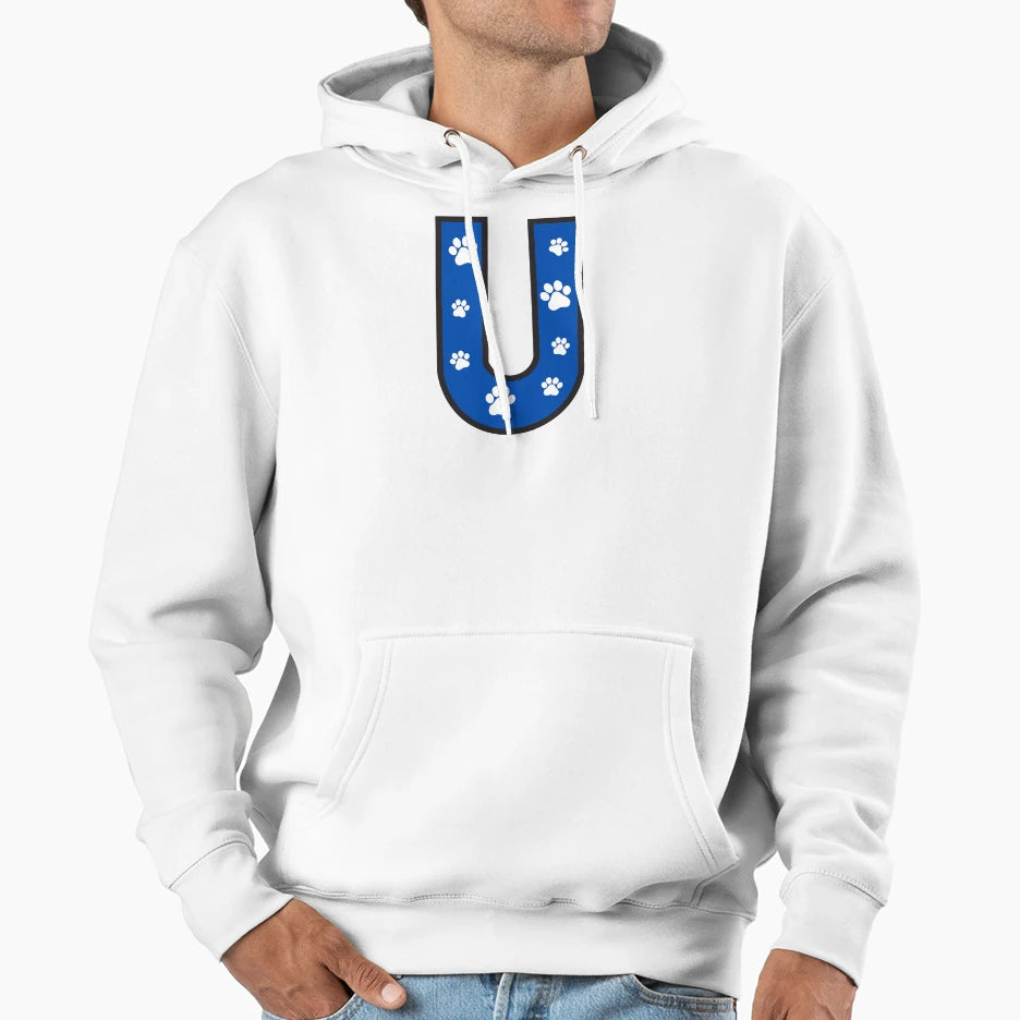 Paw Alphabet Hoodie - Trendy Graphic Unisex - T-Shirt, Sweatshirt, Hoodie