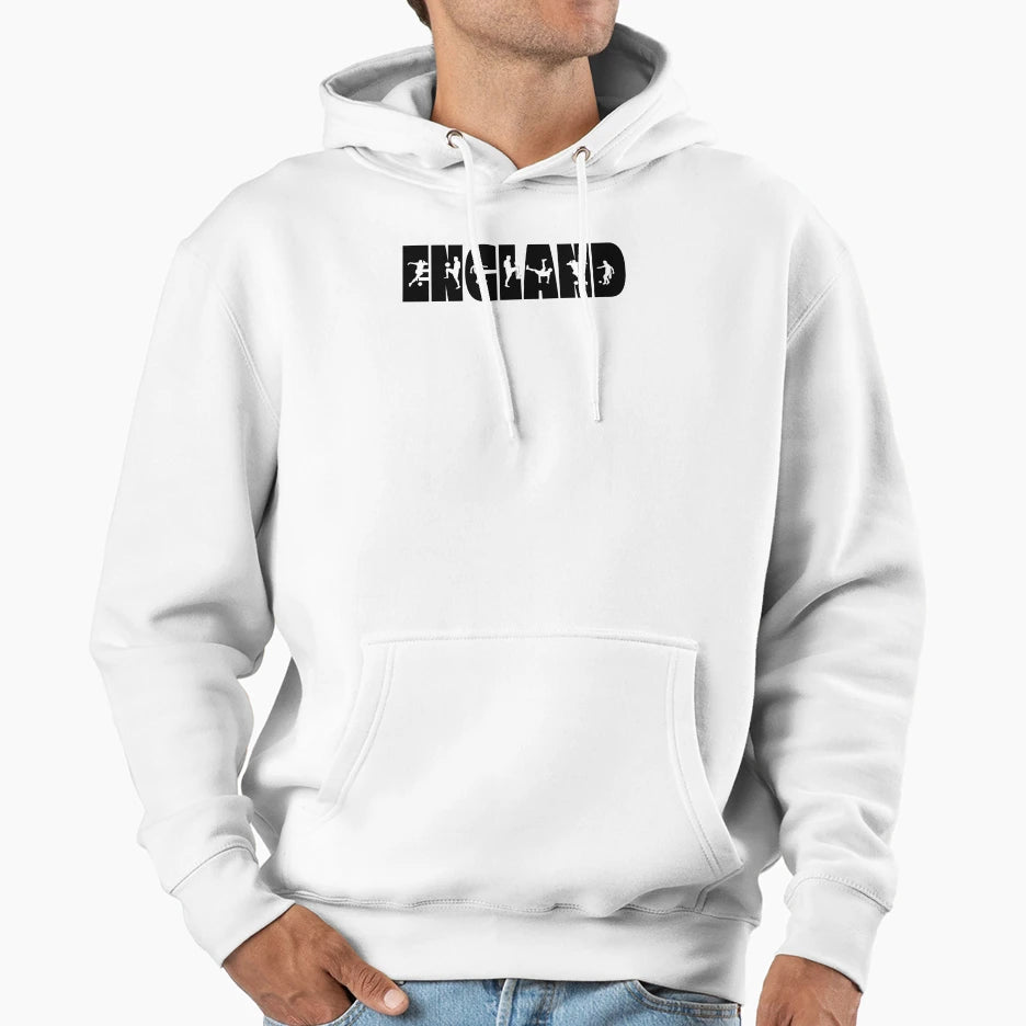 England Team Supporter World Cup Hoodie - Aesthetic Graphic Unisex - T-Shirt, Sweatshirt, Hoodie