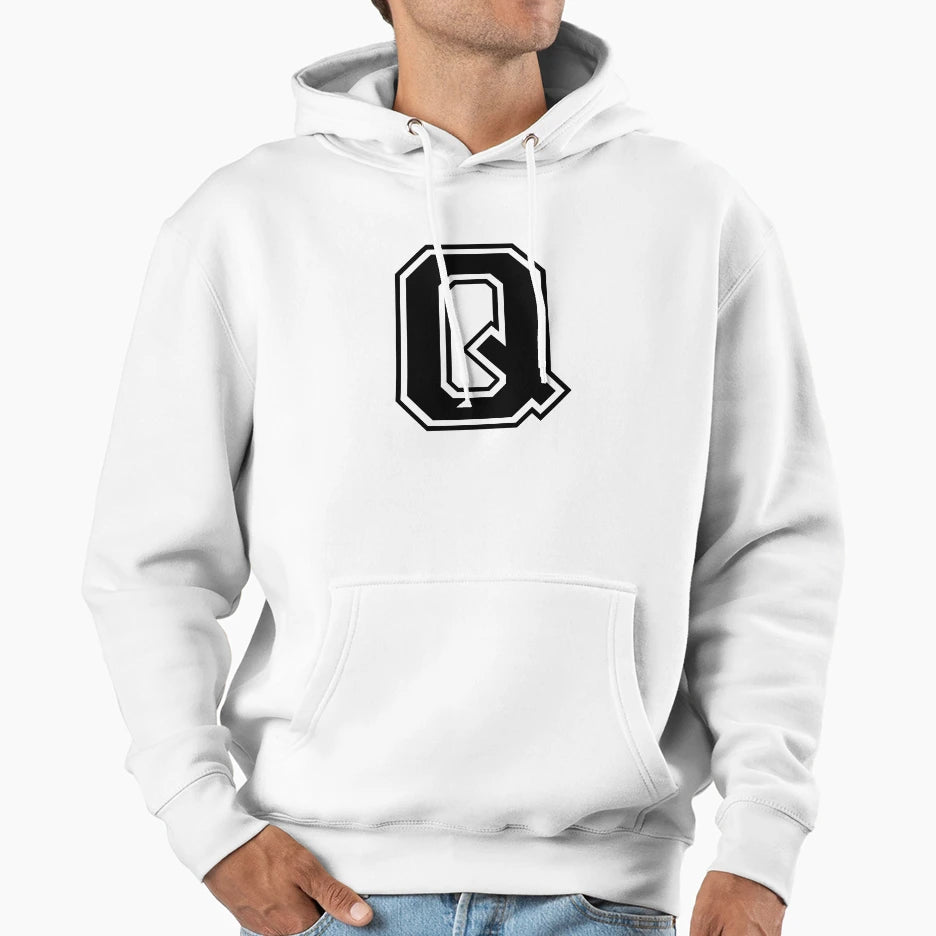Letter Q Hoodie - Fun Novelty Design Unisex - T-Shirt, Sweatshirt, Hoodie
