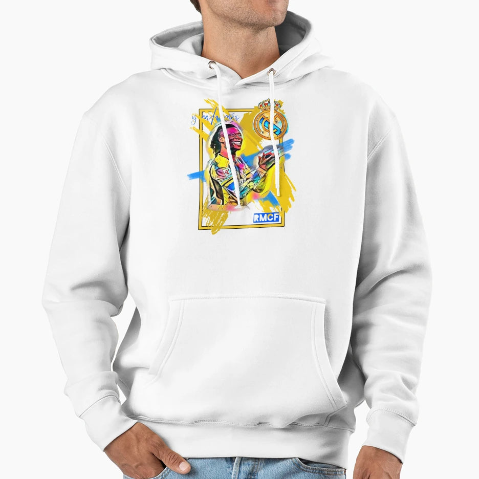 Eduardo Camavinga Real Madrid Hoodie - Aesthetic Graphic Unisex - T-Shirt, Sweatshirt, Hoodie
