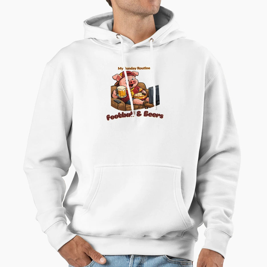 Washington Commanders Sunday Hoodie - Fun Novelty Design for Adults - T-Shirt, Sweatshirt, Hoodie