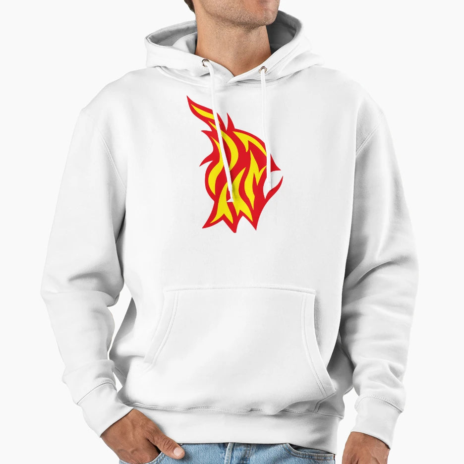 Flame Fire Hoodie - Aesthetic Graphic Men Women - T-Shirt, Sweatshirt, Hoodie