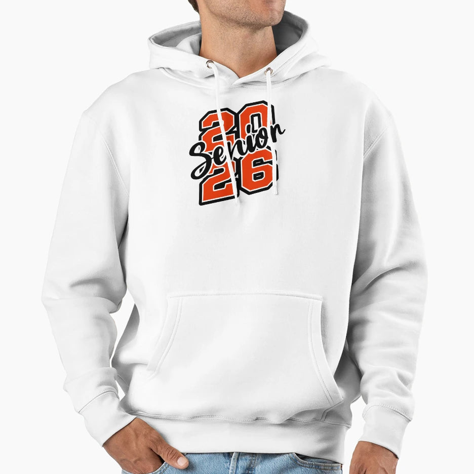Senior Class 2026 Spooky Halloween Hoodie - Trendy Graphic Men Women - T-Shirt, Sweatshirt, Hoodie