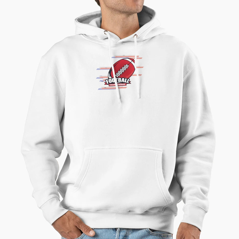 Football Championship Hoodie - Trendy Graphic for Adults - T-Shirt, Sweatshirt, Hoodie