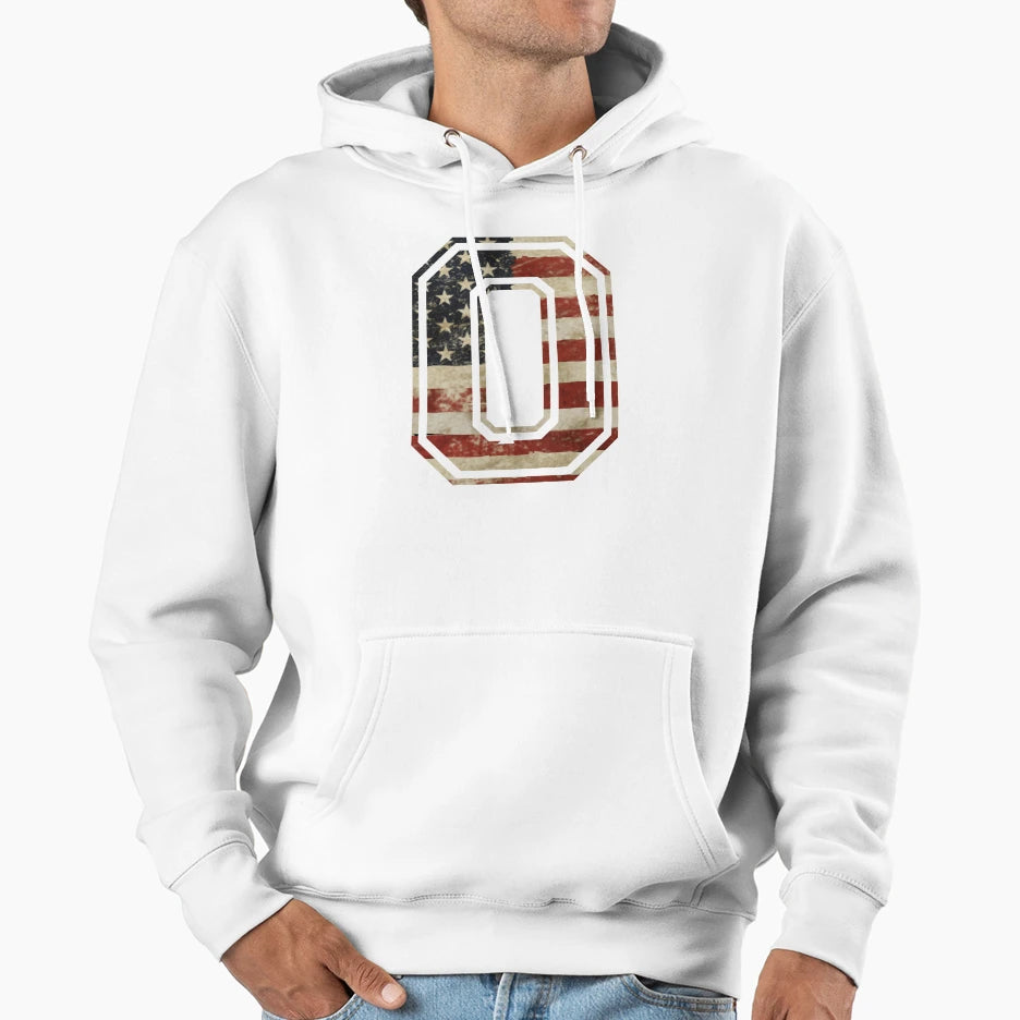 Team Sports Uniform Number 0 Rustic Hoodie - Trendy Graphic Unisex - T-Shirt, Sweatshirt, Hoodie