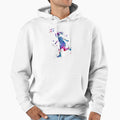 Soccer Player Little Heading Ball Hoodie - Minimalist Print Men Women - T-Shirt, Sweatshirt, Hoodie