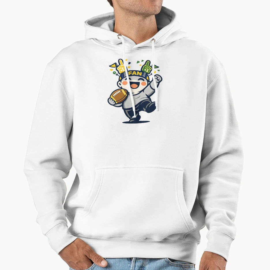 Ultimate Super Bowl Party Hoodie - Fun Novelty Design Men Women - T-Shirt, Sweatshirt, Hoodie