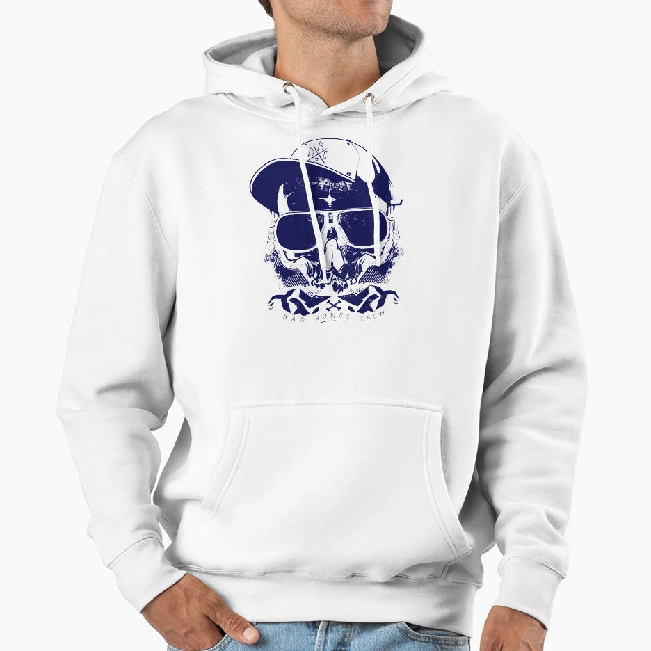 Skeleton Skull Hoodie - Trendy Graphic Men Women - T-Shirt, Sweatshirt, Hoodie
