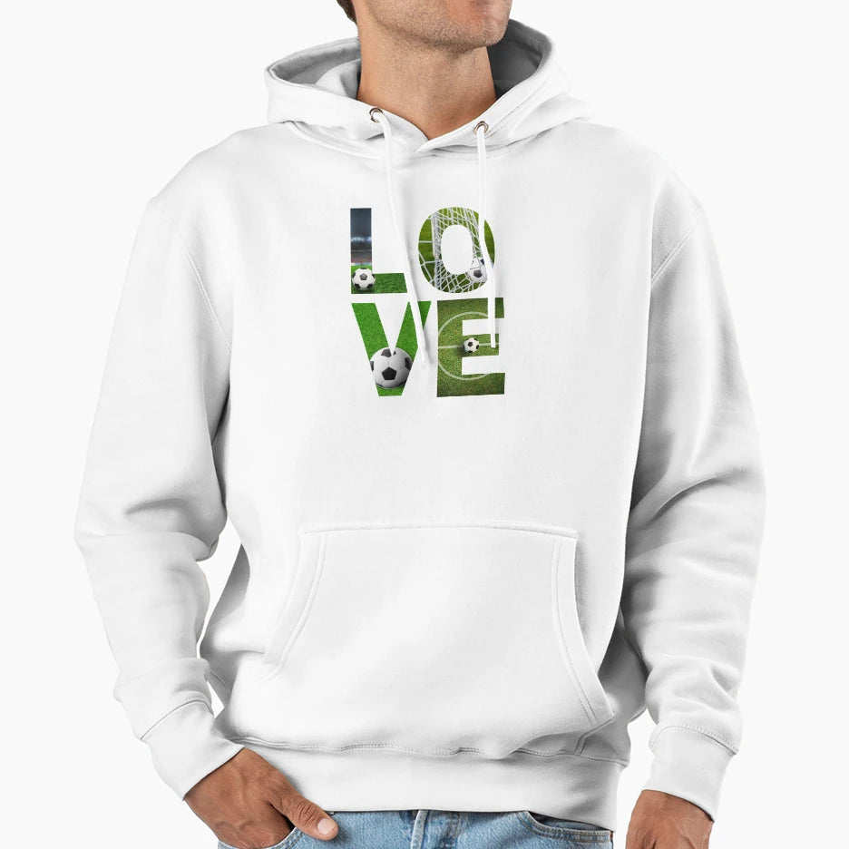 Football Lovers Hoodie - Streetwear Style Unisex - T-Shirt, Sweatshirt, Hoodie