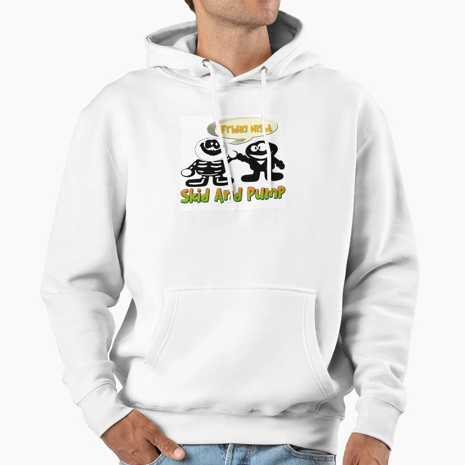 Skid And Pump Friday Night Hoodie - Unique Graphic Unisex - T-Shirt, Sweatshirt, Hoodie